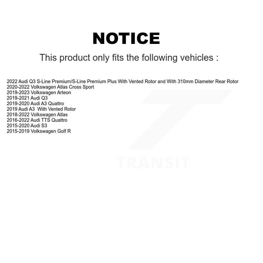 Coated Disc Rotors and Ceramic Brake Pads Kit-KGT-102207 - Kit.bestparts.ca