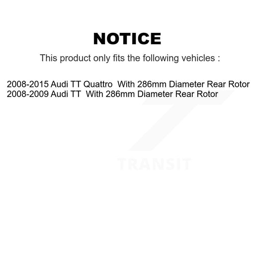 Coated Disc Rotors and Ceramic Brake Pads Kit-KGT-102208 - Kit.bestparts.ca