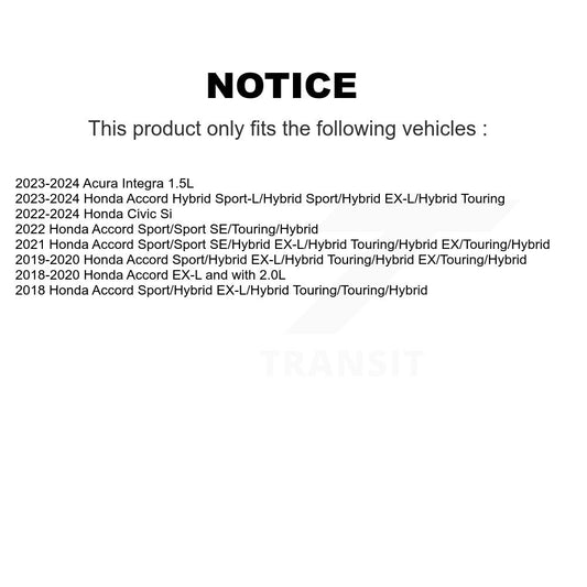 Coated Disc Rotors and Ceramic Brake Pads Kit-KGT-102255 - Kit.bestparts.ca