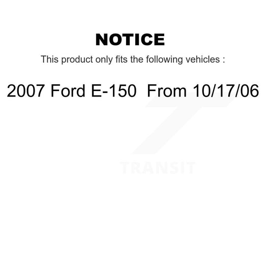 Coated Disc Rotors and Ceramic Brake Pads Kit-KGT-102337 - Kit.bestparts.ca