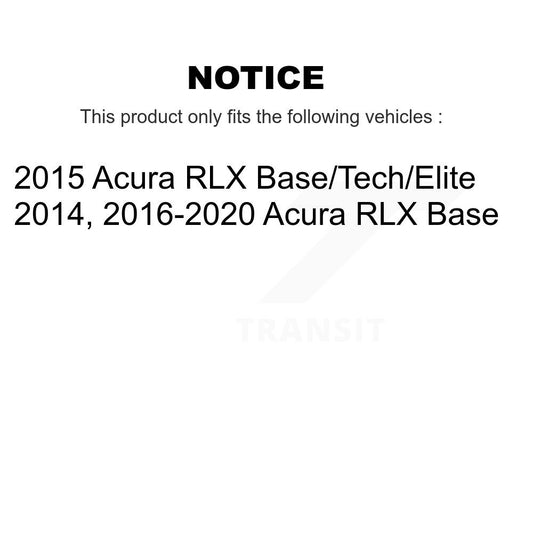 Disc Rotors and Ceramic Brake Pads Kit-KGT-102363 - Kit.bestparts.ca