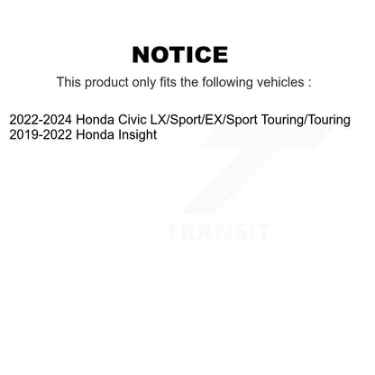 Coated Disc Rotors and Ceramic Brake Pads Kit-KGT-102368 - Kit.bestparts.ca