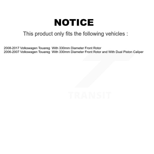 Disc Rotors and Ceramic Brake Pads Kit-KGT-102439 - Kit.bestparts.ca
