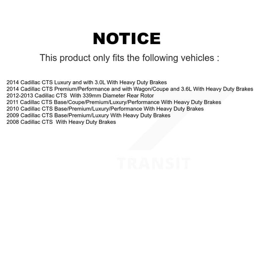 Disc Rotors and Ceramic Brake Pads Kit-KGT-102483 - Kit.bestparts.ca
