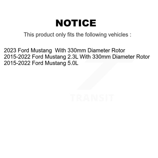 Disc Rotors and Ceramic Brake Pads Kit-KGT-102677 - Kit.bestparts.ca