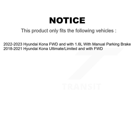 Disc Rotors and Ceramic Brake Pads Kit-KGT-102803 - Kit.bestparts.ca