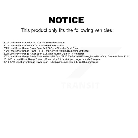 coated disc rotors and ceramic brake pads-kgt-102821 - Kit.bestparts.ca