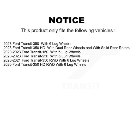 Disc Rotors and Ceramic Brake Pads Kit-KGT-103063 - Kit.bestparts.ca