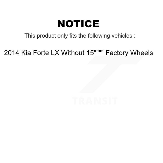 Coated Disc Rotors and Ceramic Brake Pads Kit-KGT-103115 - Kit.bestparts.ca