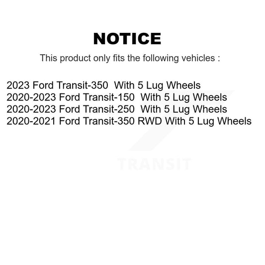 Coated Disc Rotors and Ceramic Brake Pads Kit-KGT-103147 - Kit.bestparts.ca