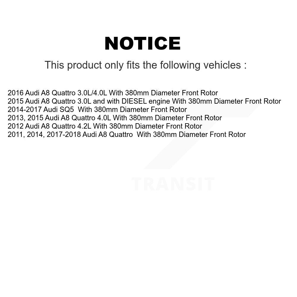 Disc Rotors and Ceramic Brake Pads Kit-KGT-103265 - Kit.bestparts.ca