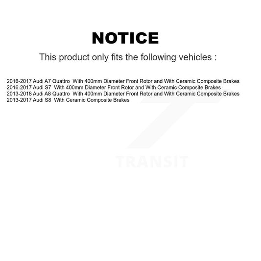 Disc Rotors and Ceramic Brake Pads Kit-KGT-103266 - Kit.bestparts.ca