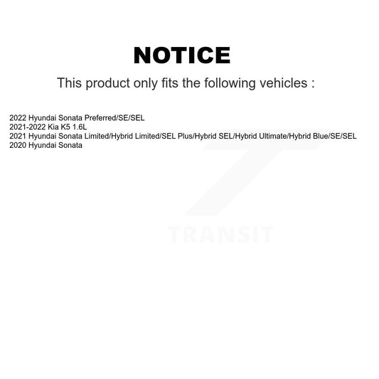 Coated Disc Rotors and Ceramic Brake Pads Kit-KGT-103278 - Kit.bestparts.ca