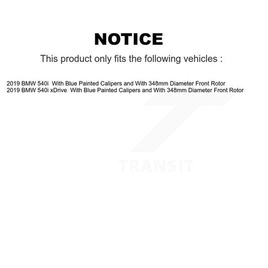 Disc Rotors and Ceramic Brake Pads Kit-KGT-103304 - Kit.bestparts.ca