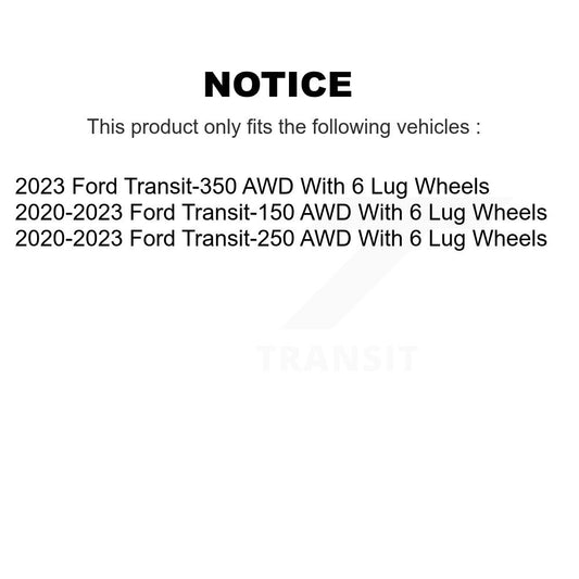 Disc Rotors and Ceramic Brake Pads Kit-KGT-103312 - Kit.bestparts.ca