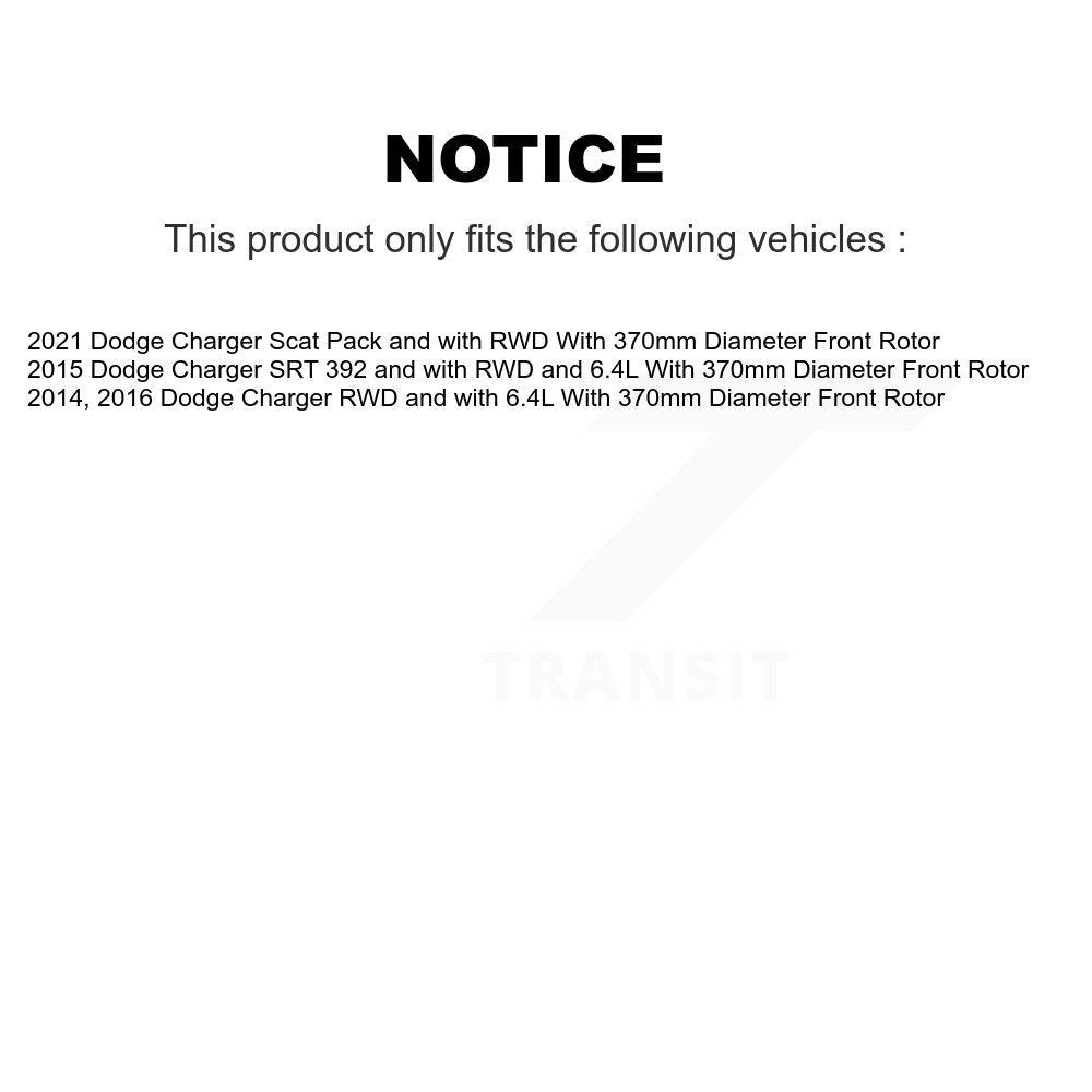 Disc Rotors and Ceramic Brake Pads Kit-KGT-103326 - Kit.bestparts.ca