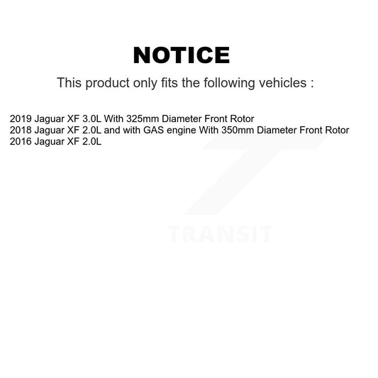 Disc Rotors and Ceramic Brake Pads Kit-KGT-103486 - Kit.bestparts.ca