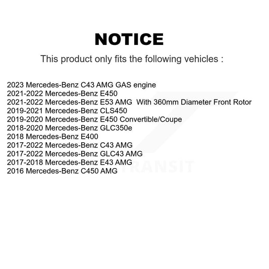 Disc Rotors and Ceramic Brake Pads Kit-KGT-103488 - Kit.bestparts.ca