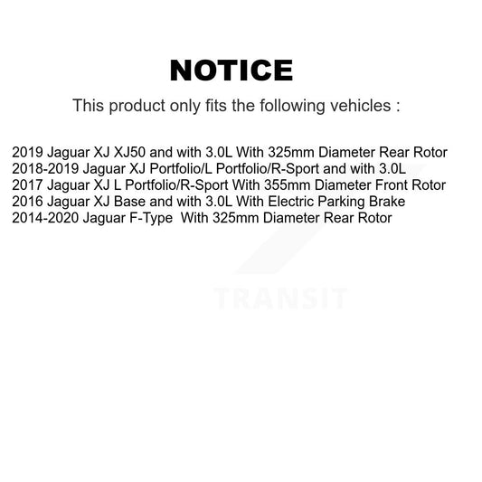 Disc Rotors and Ceramic Brake Pads Kit-KGT-103559 - Kit.bestparts.ca