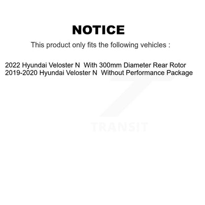 Disc Rotors and Ceramic Brake Pads Kit-KGT-103569 - Kit.bestparts.ca