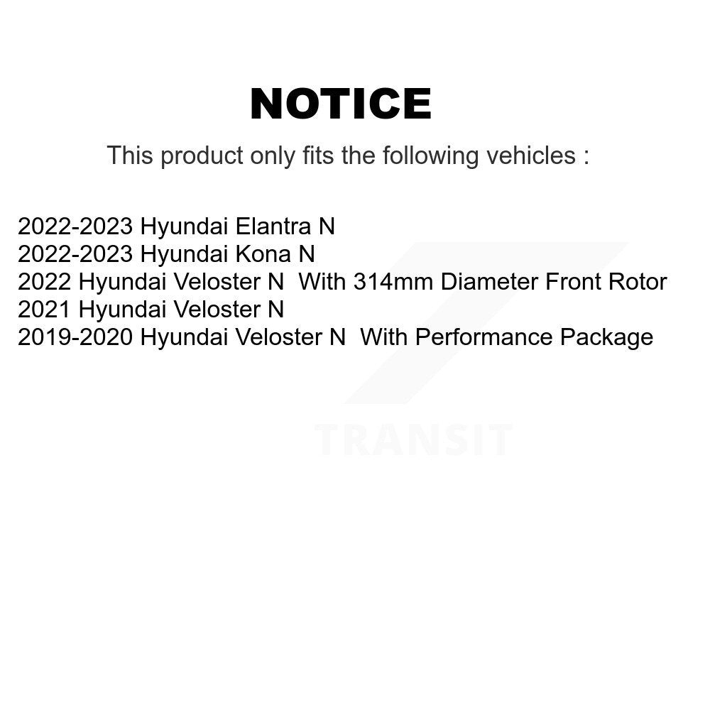 Disc Rotors and Ceramic Brake Pads Kit-KGT-103570 - Kit.bestparts.ca