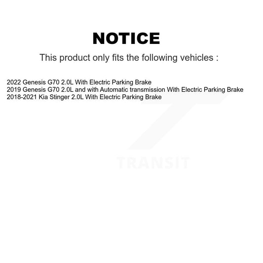 Disc Rotors and Ceramic Brake Pads Kit-KGT-103626 - Kit.bestparts.ca