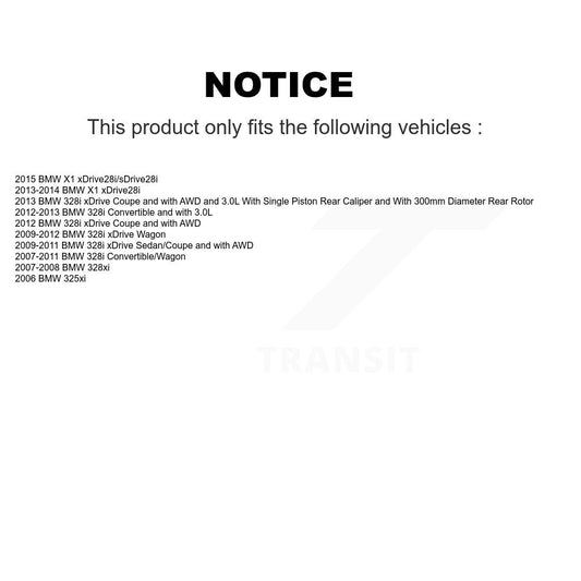Coated Disc Rotors and Ceramic Brake Pads Kit-KGT-103668 - Kit.bestparts.ca