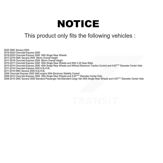 Coated Disc Rotors and Ceramic Brake Pads Kit-KGT-103768 - Kit.bestparts.ca