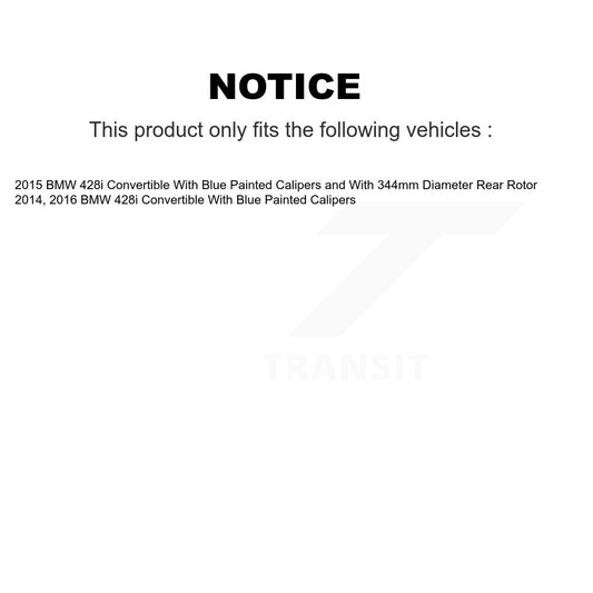 Coated Disc Rotors and Ceramic Brake Pads Kit-KGT-104012 - Kit.bestparts.ca