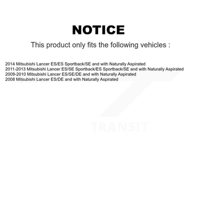 Coated Disc Rotors and Ceramic Brake Pads Kit-KGT-104042 - Kit.bestparts.ca