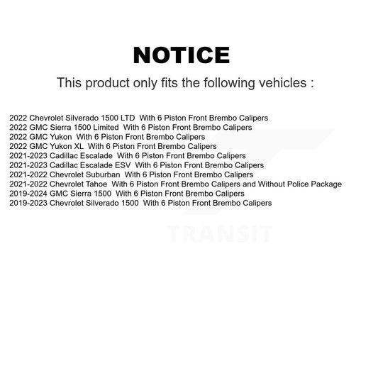 Disc Rotors and Ceramic Brake Pads Kit-KGT-104318 - Kit.bestparts.ca