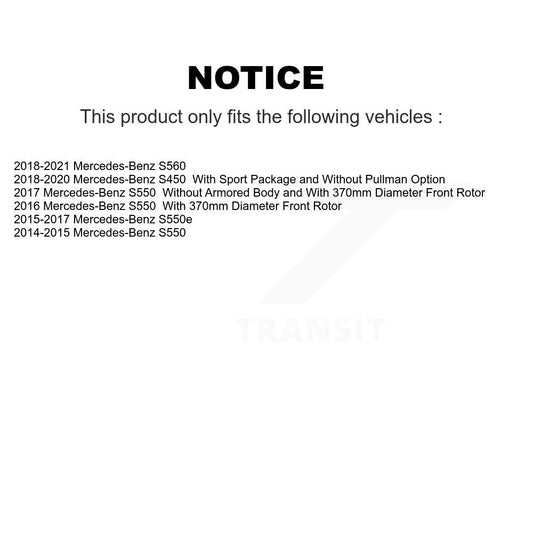 disc rotors and ceramic brake pads-kgt-104327 - Kit.bestparts.ca
