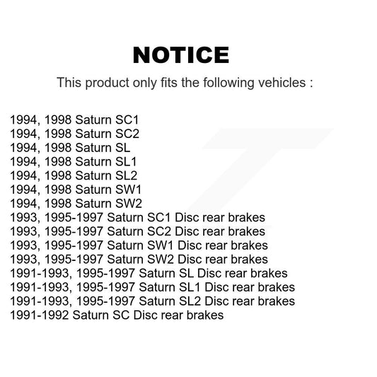 Brake Pads Kit-KNF-100049 - Kit.bestparts.ca