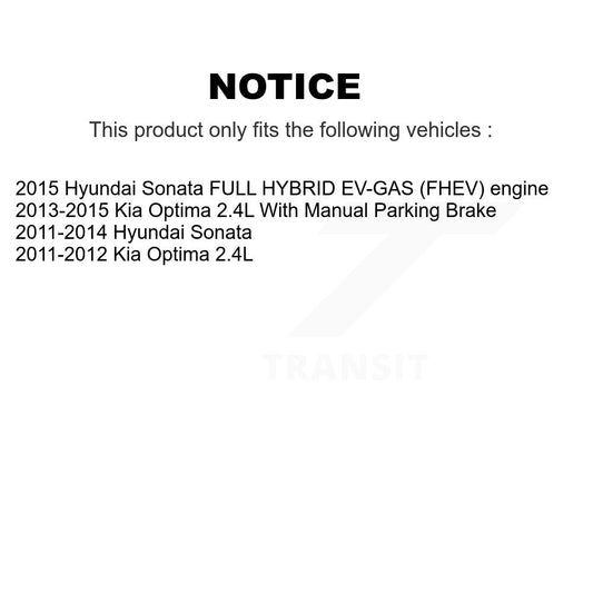 Brake Pads Kit-KNF-100172 - Kit.bestparts.ca