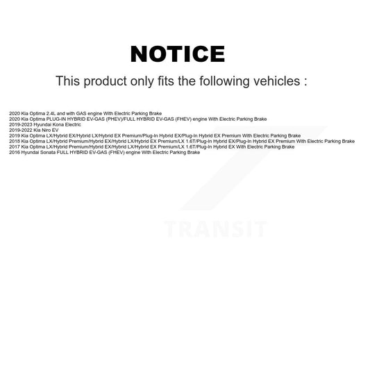 Brake Pads Kit-KNF-100196 - Kit.bestparts.ca