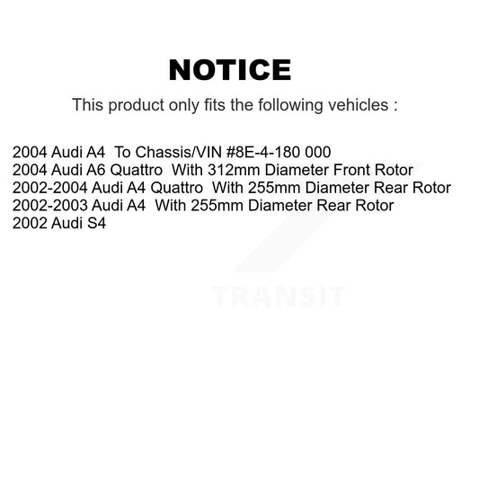 Brake Pads Kit-KNF-100454 - Kit.bestparts.ca
