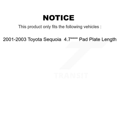 Brake Pads Kit-KNF-100468 - Kit.bestparts.ca