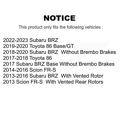 Brake Pads Kit-KNF-100609 - Kit.bestparts.ca