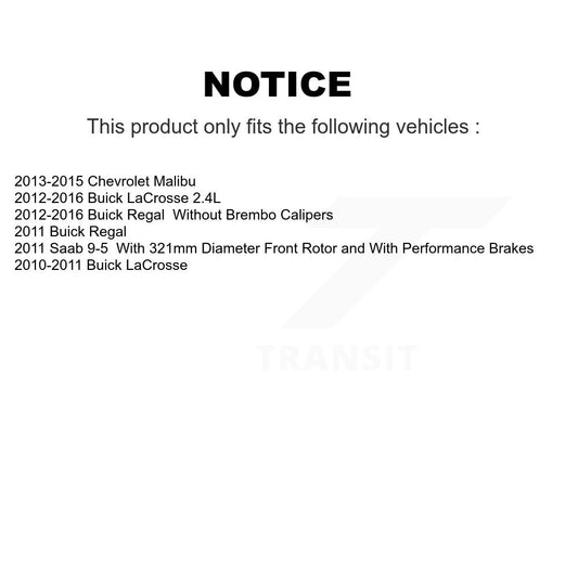 Brake Pads Kit-KNF-100616 - Kit.bestparts.ca