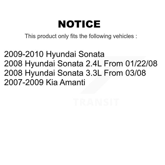 Brake Pads Kit-KNF-100787 - Kit.bestparts.ca