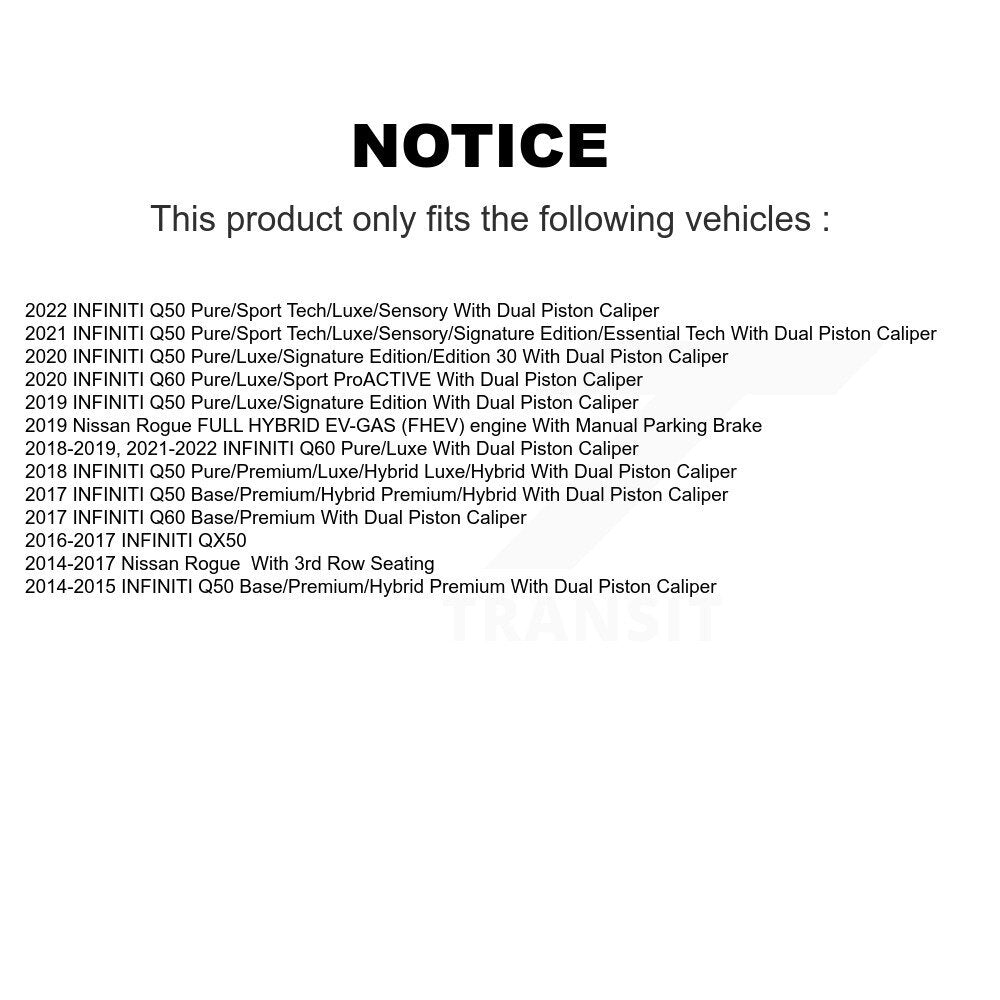 Brake Pads Kit-KNF-100919 - Kit.bestparts.ca Kit.bestparts.ca