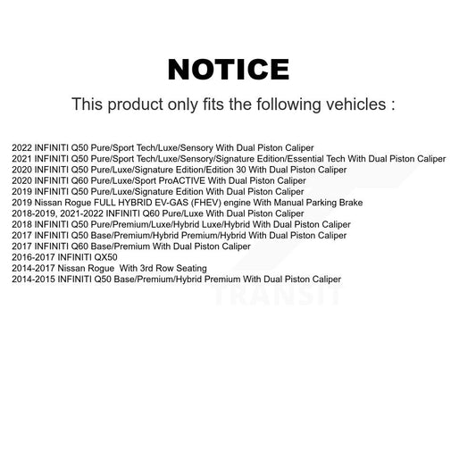Brake Pads Kit-KNF-100920 - Kit.bestparts.ca