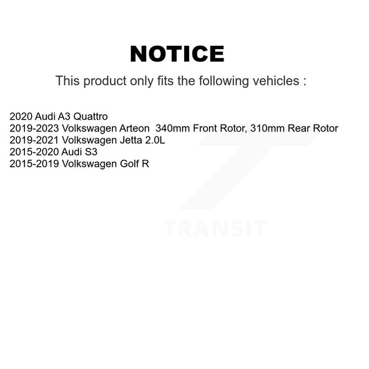 Brake Pads Kit-KNF-101065 - Kit.bestparts.ca