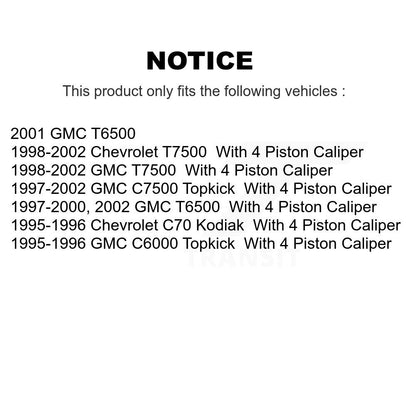 Brake Pads Kit-KNF-101185 - Kit.bestparts.ca