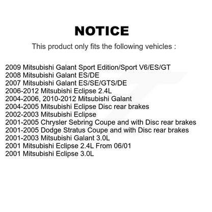 Brake Pads Kit-KNF-101219 - Kit.bestparts.ca