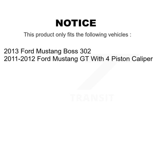 Brake Pads Kit-KNF-101358 - Kit.bestparts.ca