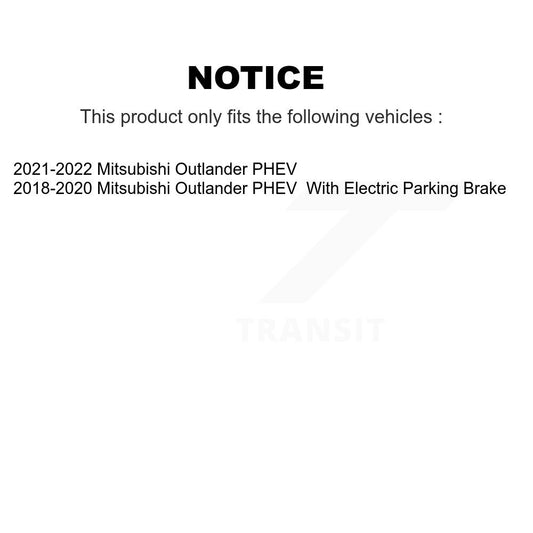 Brake Pads Kit-KNF-101470 - Kit.bestparts.ca