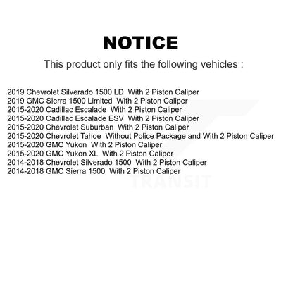Brake Pads Kit-KNF-101832 - Kit.bestparts.ca