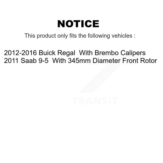 Brake Pads Kit-KNF-101947 - Kit.bestparts.ca