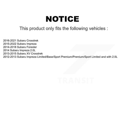 Parking Brake Shoe Kit-KNH-100001 - Kit.bestparts.ca